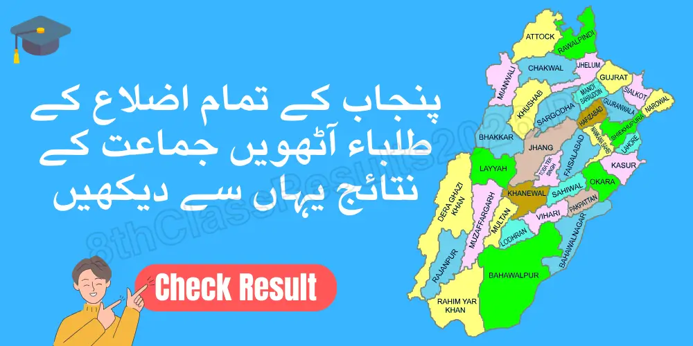 Punjab 8th Class Result 2026