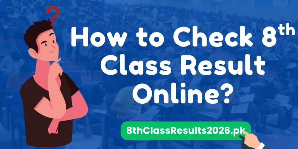 check 8th class result 2026